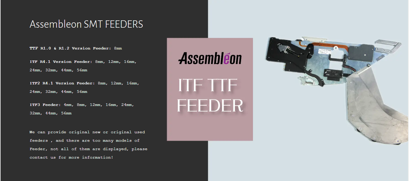 ITF3 8mm Assembleon Feeder Smt Feeder Original New 9466 026 55111