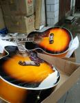 2018 New sunburst G200 acoustic guitar Chibson GB200 VS electric acoustic guitar