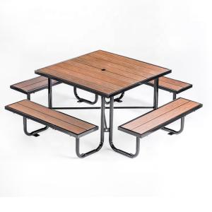 Quality Leisure 120*120*75cm Beer Garden Table And Benches wholesale