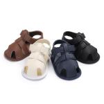 Amazon hot Round toe Anti-slip 0-18 months baby Outdoor walking shoes toddler