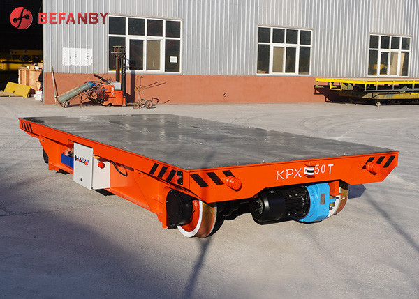 Battery Powered Low Bed Railway Flat Wagon For Sale