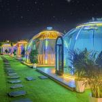 Transparent Hotel Outside Globe Clear Bubble Dome Tent Igloo PC Dome Room
