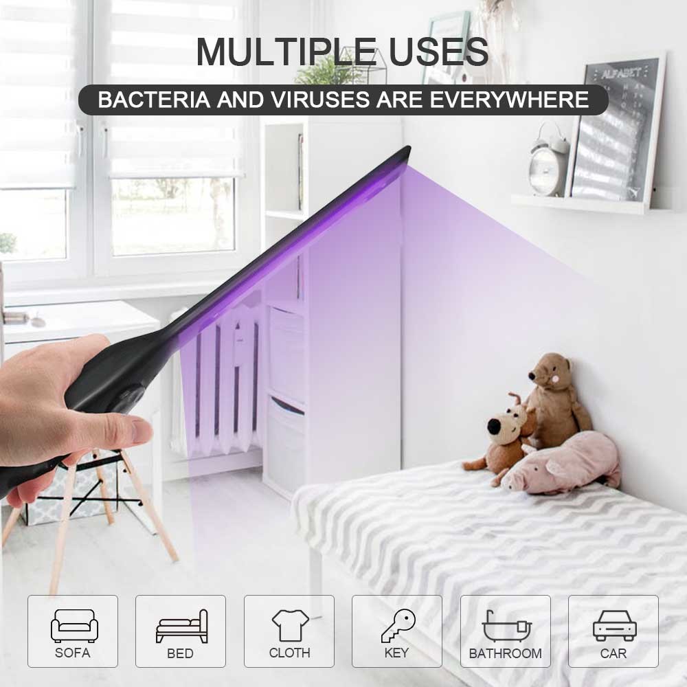 8W LED Rechargeable COB work light Portable UVC Disinfection Lamp