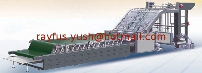 Semi-auto Flute Laminator, Single Faced Corrugated Sheet + Surface Paper laminate to 3-layer