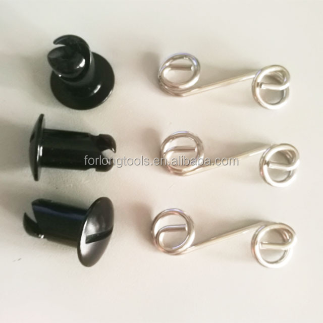 Universal Standard Aluminum Quarter Turn Dzus Fastener 7/16 .500 Long with 1-3/8" Springs Universal Replacement Solution