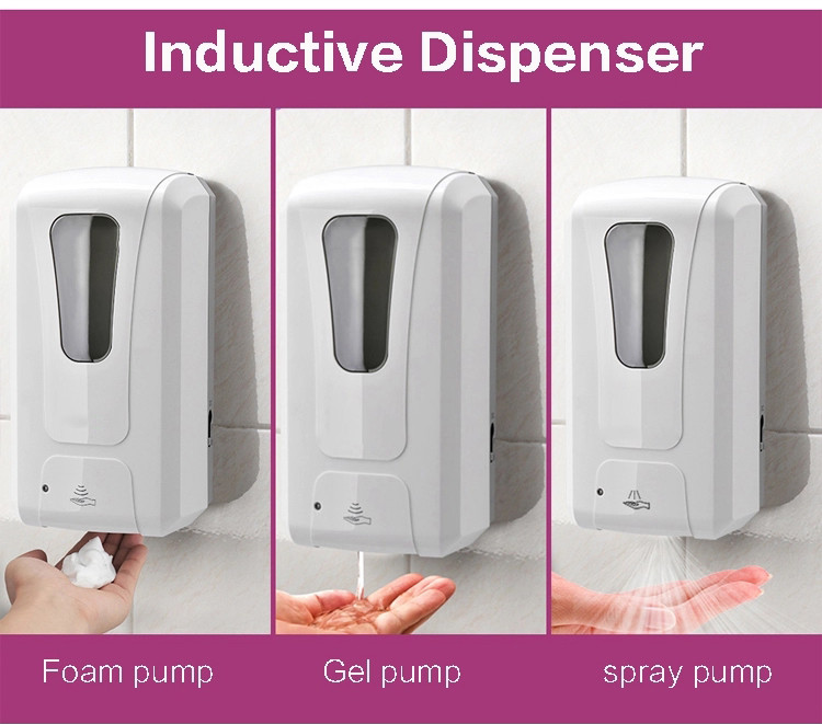 1000ML Refillable Floor Stand Touchless Sanitiser Dispenser