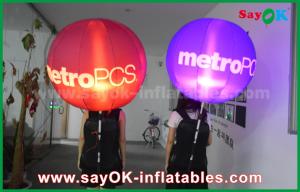 Quality Changeable Led Lights Backpack Balloon Inflatable Light Decoration Rental Business wholesale
