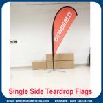 Medium Size Printed Teardrop Flags Banners