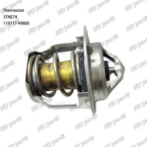 Quality 3TNE74 Thermostat 71℃ 119717-49800 For Yanmar Engine wholesale