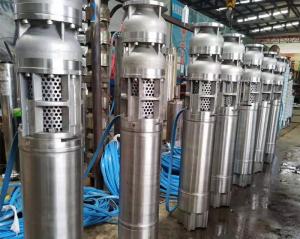 Quality QJ series Deep Well Submersible Pumps Stainlees Steel 304 / 316 / 316L wholesale