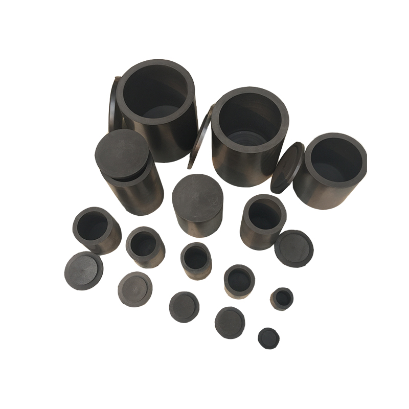 Customized Bottom Diameter Cylindrical Melting Crucible for Gold Silver Copper Brass