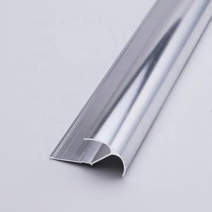 Quality 6mm Aluminium Brushed Chrome Tile Trim Electrophoresis wholesale