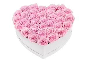 Quality 3 Inches Stemless Realistic Stemless Fake Flowers Roses For Valentine Weddings Decor wholesale