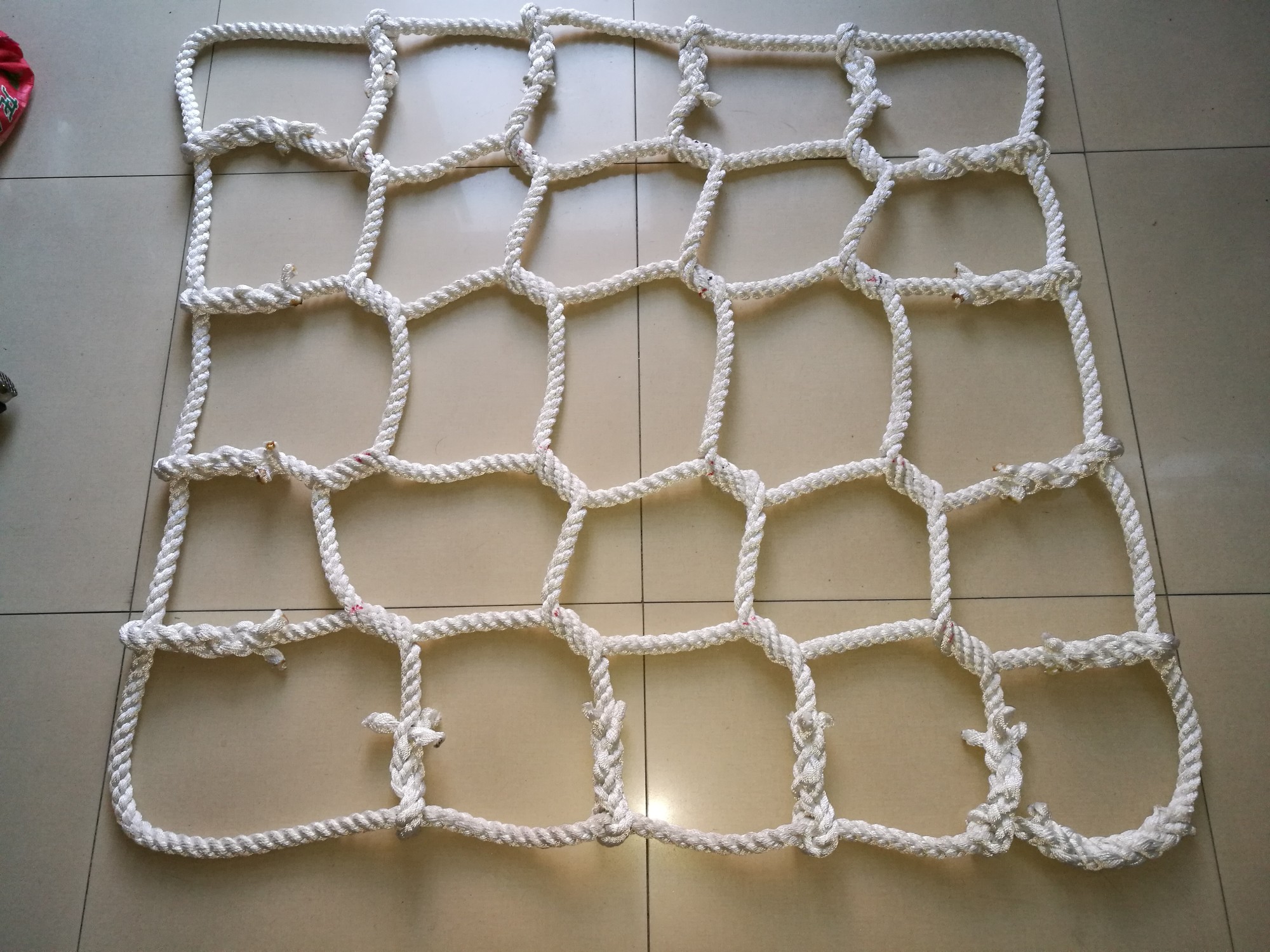 Customized 2.5mx2.5m 2T Breaking Load Truck Lifting Pick Up Cargo Net for Heavy Duty