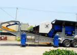 210 TPH Mobile Crusher Plant Portable Cone Crusher With Diesel Generator