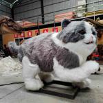 Indoor Life Size Realistic Animatronic Cat Waterproof 150kg