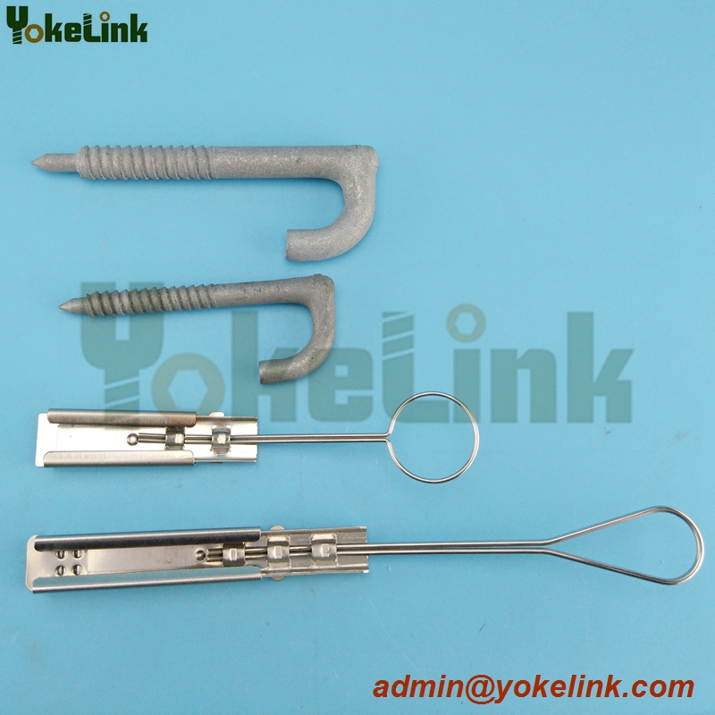 Stainless Steel Adjustable Optical Fiber Cable Drop Wire Clamp