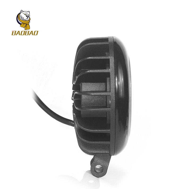 Black Circle Square Casing 12V 24V Offroad Accessories Auto Fog Lights