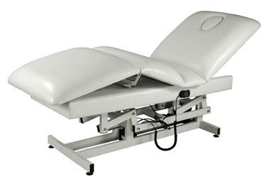 Two Motors Electric Facial Massage Chair For Hospital Therapic , Yellow Color
