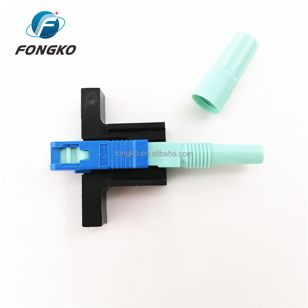 OEM SC UPC Fiber Optic Fast Connector Ftth 2mm 3mm 0.9mm