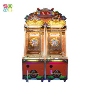 Quality Dreamland City 2 Player Jackpot Ticket Arcade Game Machine Coin Pusher wholesale