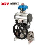 180.000kg 3PC Flanged Ball Valve with High Mount Pad CE APPROVED 30-day Return