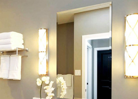 Simple Copper Free Mirror Environmental Protection Easy Processing / Installation