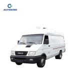 4*2 Refrigerated Box Truck 3 Ton Frozen Van 150hp Cargo Truck