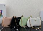 Pink Single Shoulder 25.5x15.5x4cm Underarm Chain Bag Big Capicity For Women