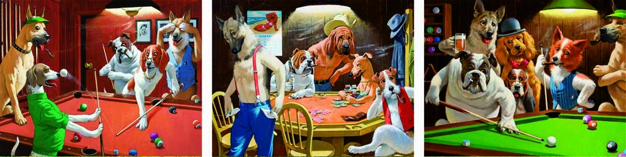 Landscape Animal 3D Custom Lenticular Printing Picture 3 Imaged Flip Poster For Gif