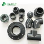 UPVC 45 Degree Elbow QX Pn16 20-400mm Grey PVC Pipe Fitting Wall Thickness