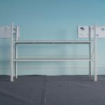 Metal Pallet Storage Steel Warehouse Shelving 50-150 Kg/Layer Weight Capacity