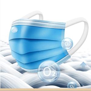 Quality Non Woven Blue Earloop Disposable Medical Face Mask wholesale