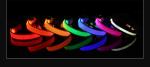 Pet dog cat charging LED light flashing dog collar USB rechargeable led dog