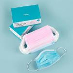 Children Kids Surgical Mask Girls Boys Baby Breathable Earloop White Blue