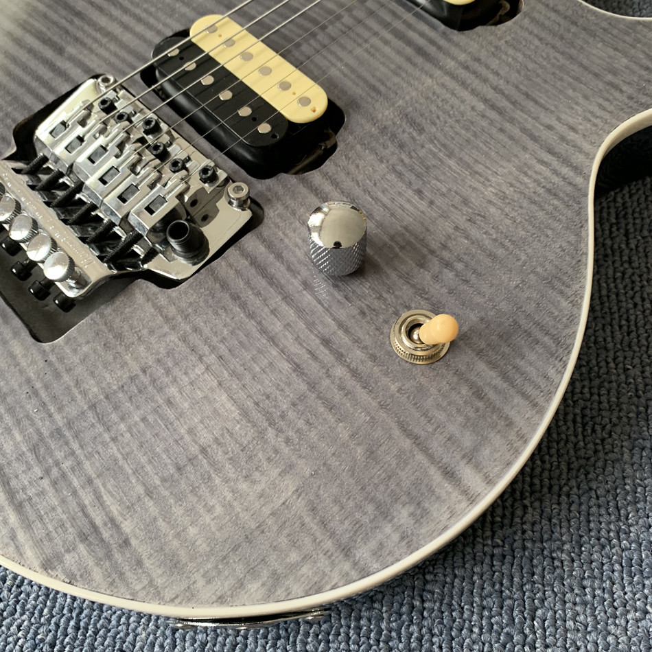 Custom Grand Electric Guitar Music Man MM Model In Grey Color