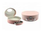 Crocodile Grain Leather Empty Jewelry Gift Boxes PU Imitation Leather With Tray