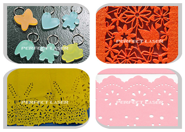 Fabric Garments CO2 Laser Cutter With Automatic Roll-winding System