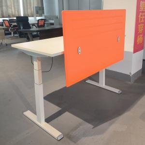 Quality 1.6M White Ergonomic Wood Electric Height Adjustable Standing Desk wholesale