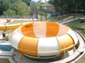 Quality Durable Giant Space Bowl Slide Custom Aqua Park Equipment 12 Meter Tower wholesale