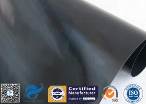 Quality Black PTFE Coated Fiberglass Fabric 0.12mm 50&quot; Non Stick Food Grade wholesale