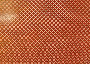 Quality Plastic Coated Aluminum Expanded Metal Mesh 0 . 5 Mm Thickness For Net / Roof wholesale