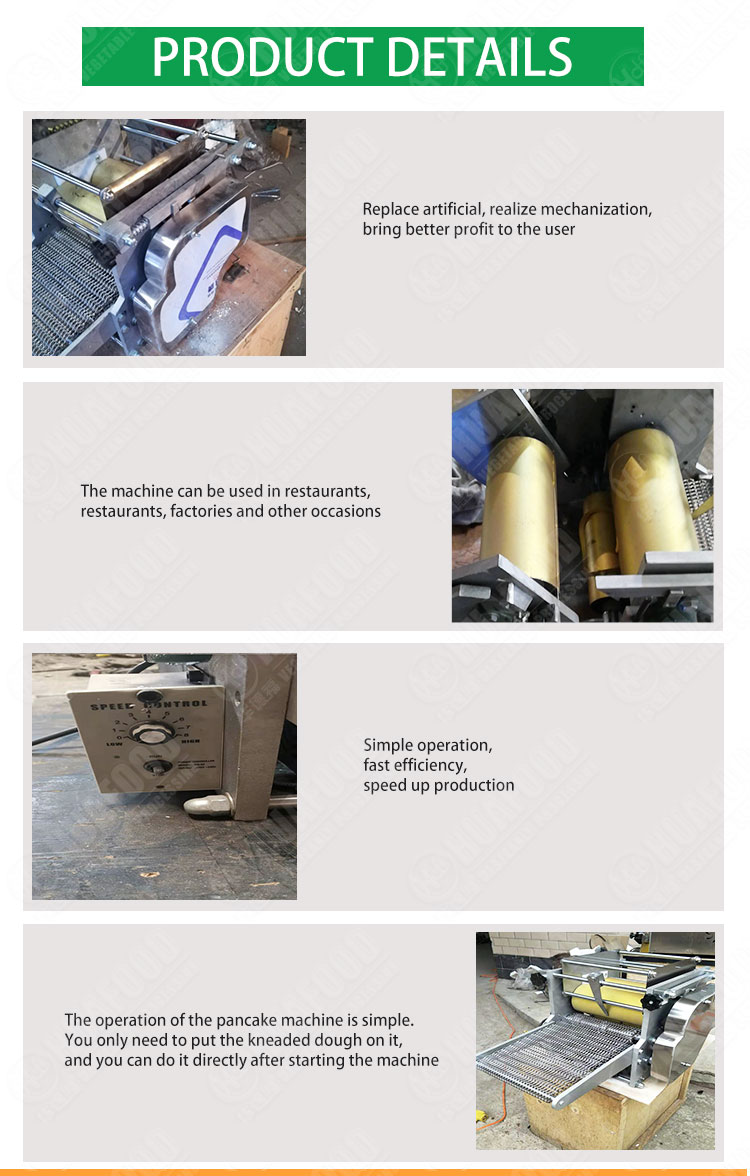 Stainless Steel China Automatic Dough Roller Sheeter Machine Electric Dumpling Skin Noodle Cutter Pasta Maker Making Machine