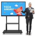 Electronic Smart Interactive Whiteboard Waterproof For Classroom Meeting