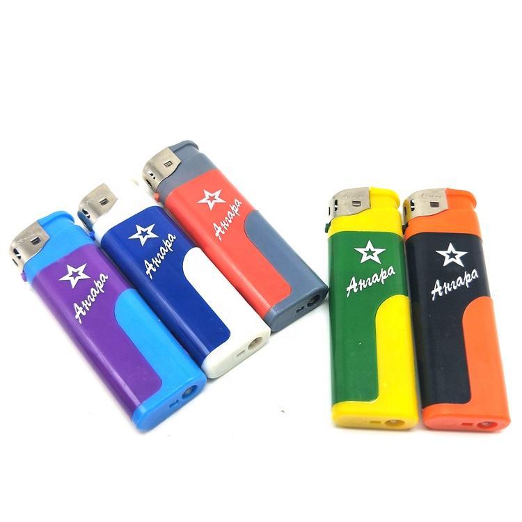 Factory Wholesale Cheap Custom Logo Fashion Cigarette Electric Lighter