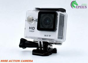 Quality Adventure Hd Action Camera , N9 4K Screen Motorcycle Helmet Camera 155° 6G Fish Lens wholesale