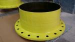 Yellow Weatherproof FRP Chamber Cover GRP Manhole Customized