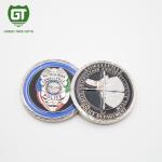 3D effects Disney Round challenge Coin with dyed pink metal