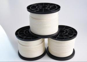 Quality White 16 32 Strands Braided Nylon Rope 4mm High Strength wholesale