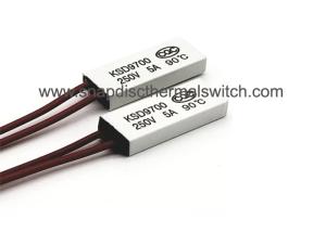 Quality KSD9700 Bimetal Thermal Protector Auto Reset SPST 250V 8A-10A 10,000 Cycles wholesale
